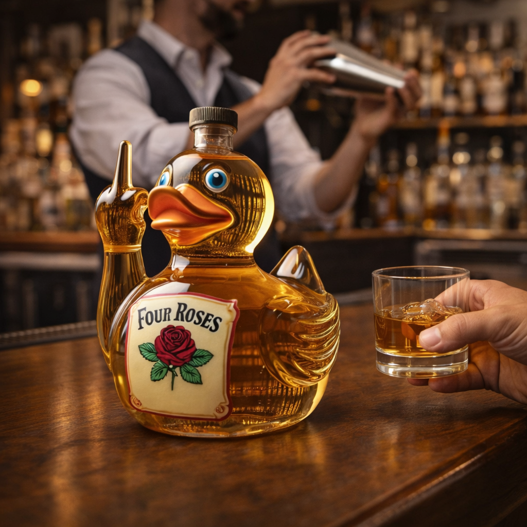 Butelka Whisky - Edycja Rebel Duck
