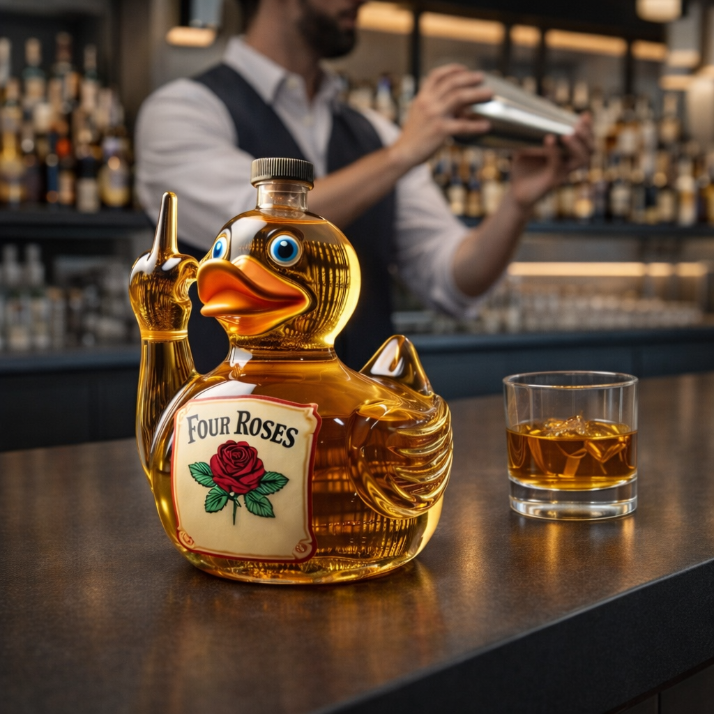 Butelka Whisky - Edycja Rebel Duck