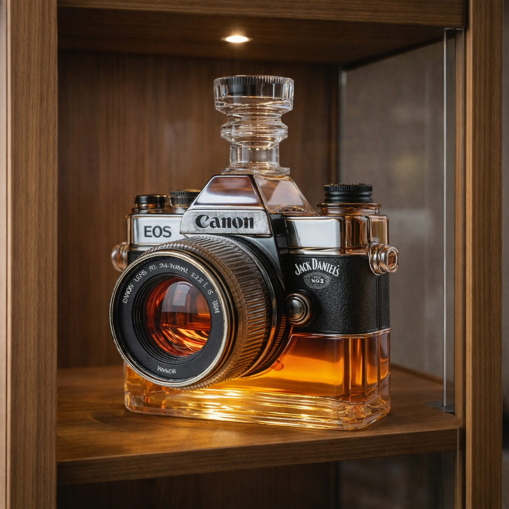 Butelka Whisky - Edycja Kamera