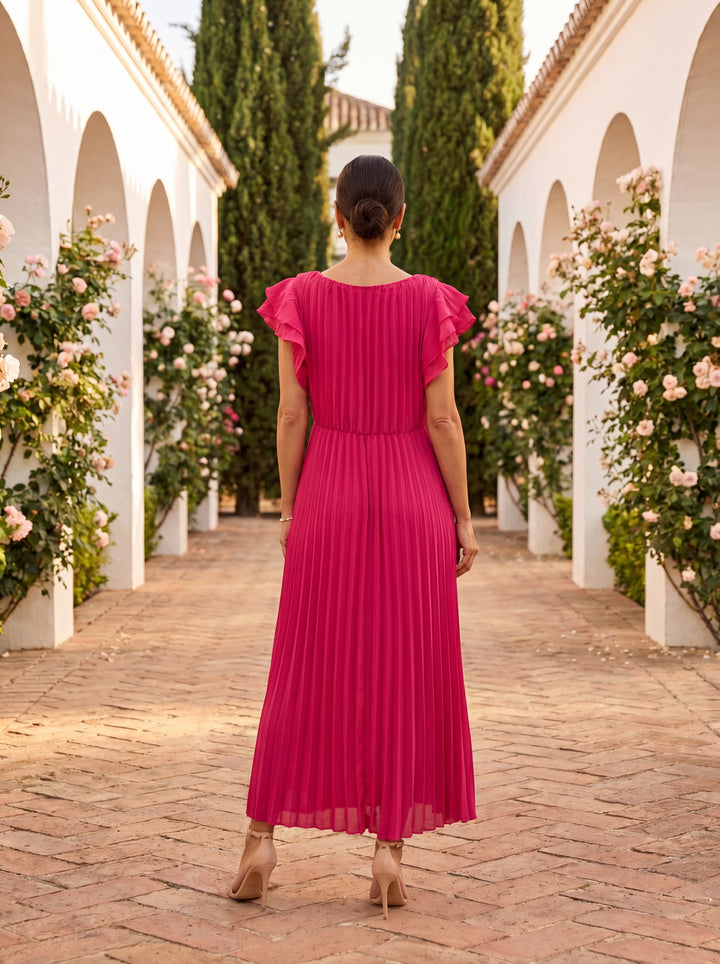 Gloria | Elegancka sukienka z drapowaniem