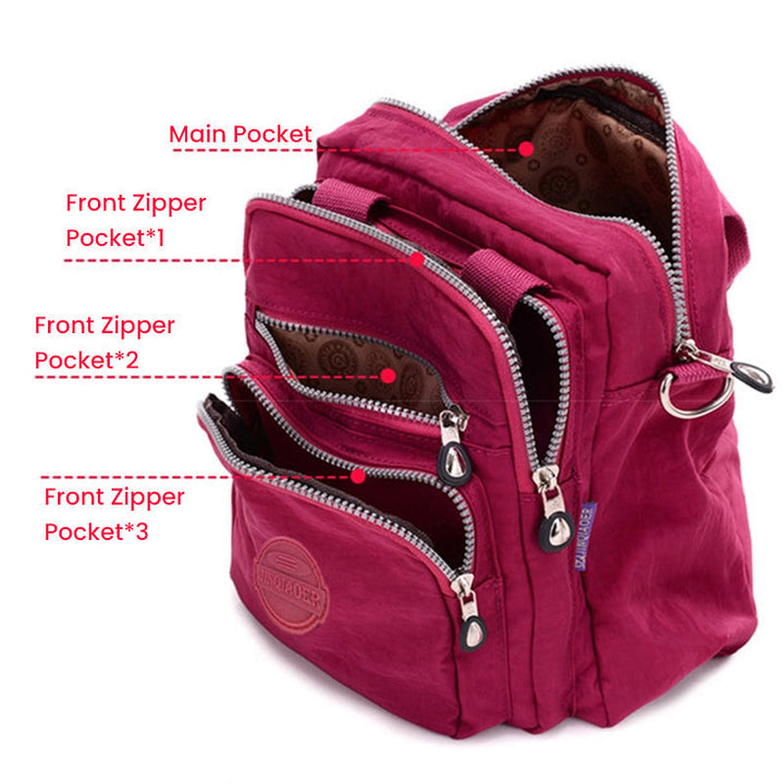 Torba modna kieszenie organizacja damska