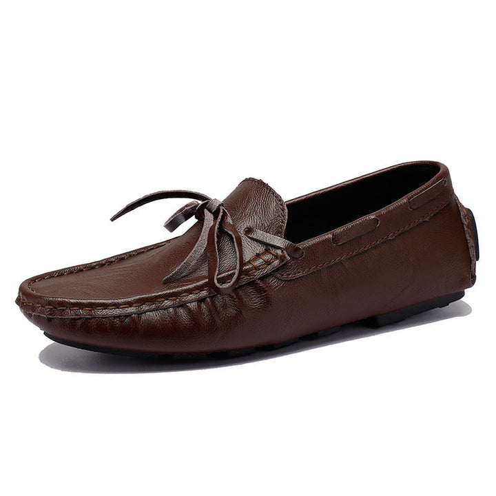 Skórzane loafersy dla mężczyzn