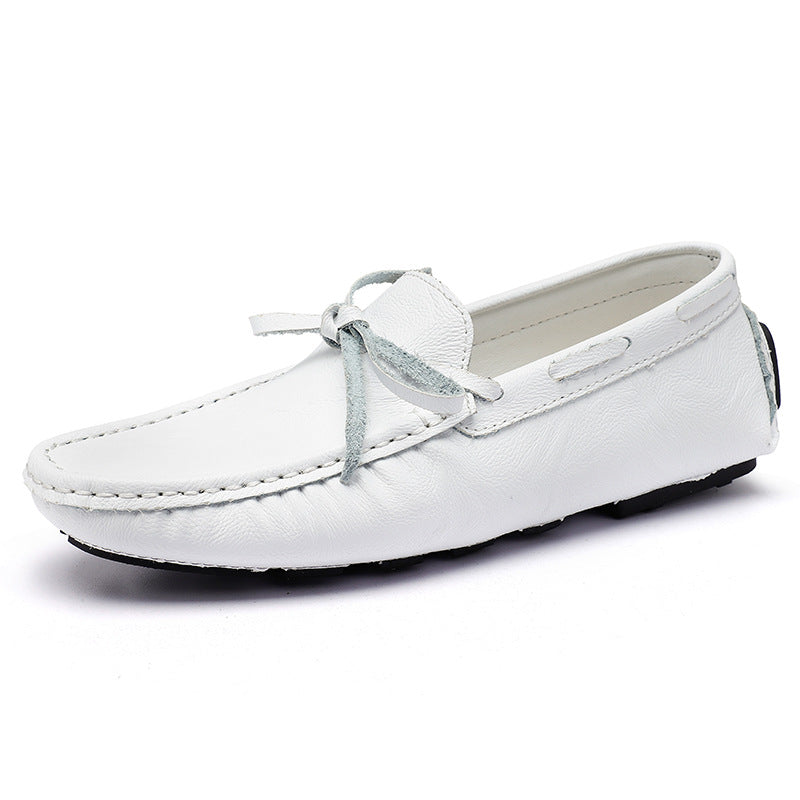 Skórzane loafersy dla mężczyzn
