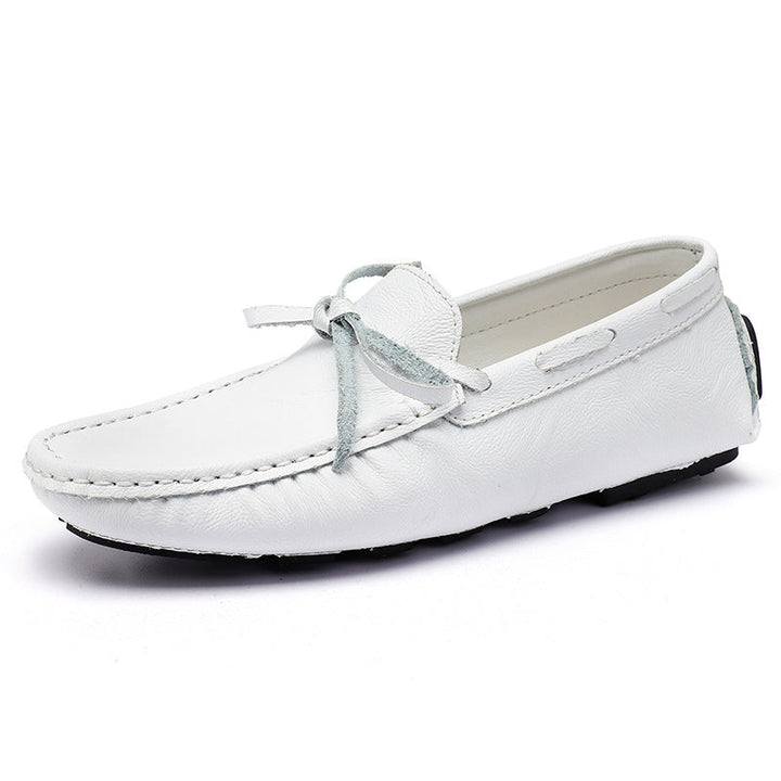Skórzane loafersy dla mężczyzn
