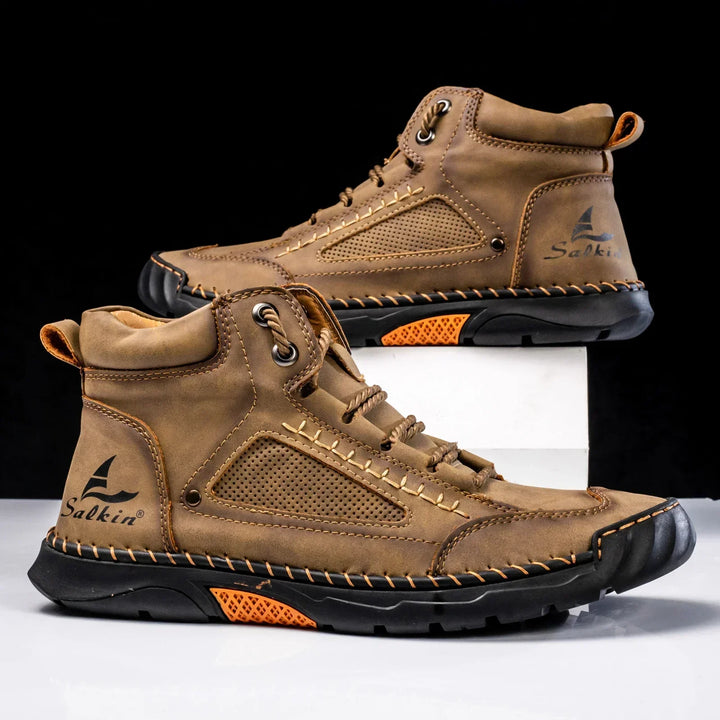 Sommerfeld™ | St. Moritz Skórzane Buty Wysokie