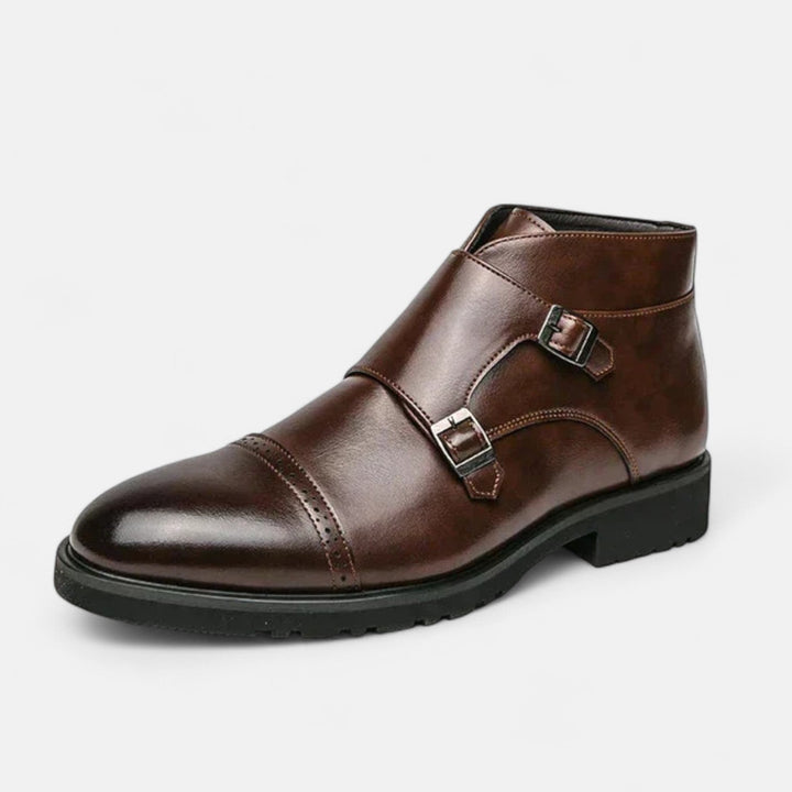 Patrizio™ | Męskie botki Monk Strap z premium Ecopelle