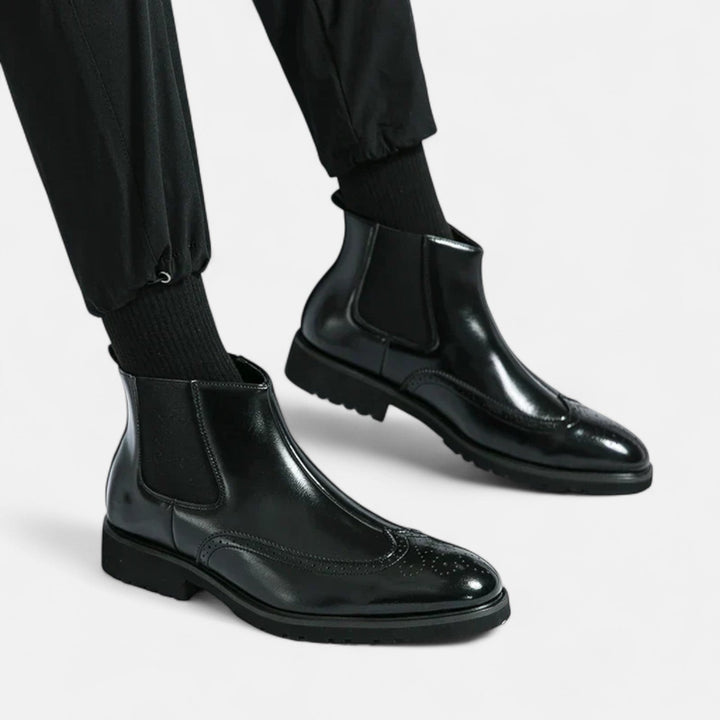 Marzio™ | Eleganckie botki Chelsea dla mężczyzn z sztucznej skóry