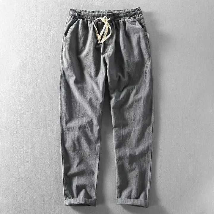 Spodnie letnie z sznurkiem