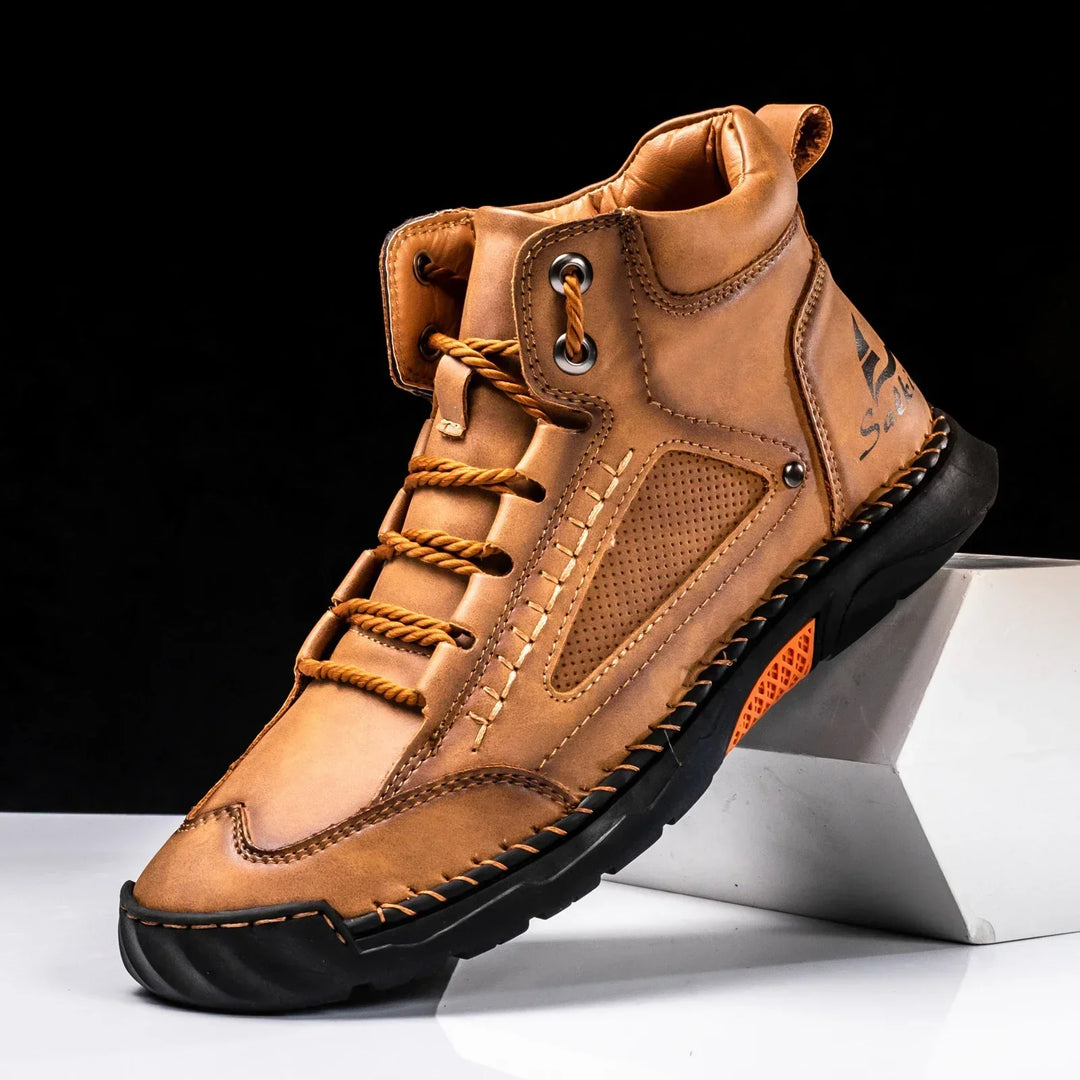 Sommerfeld™ | St. Moritz Skórzane Buty Wysokie