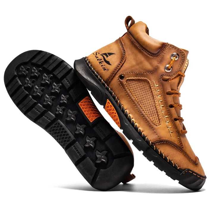 Sommerfeld™ | St. Moritz Skórzane Buty Wysokie