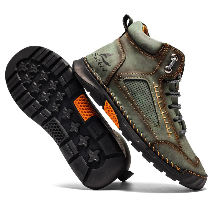 Sommerfeld™ | St. Moritz Skórzane Buty Wysokie