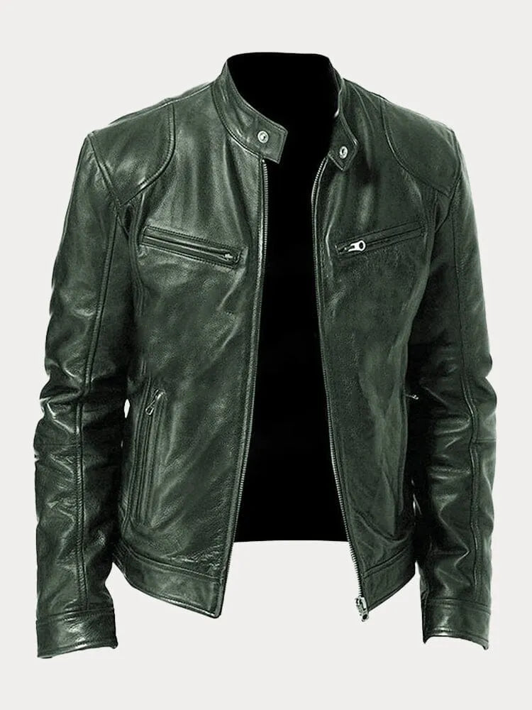 Gaspard™ - Casual Skórzana Kurtka