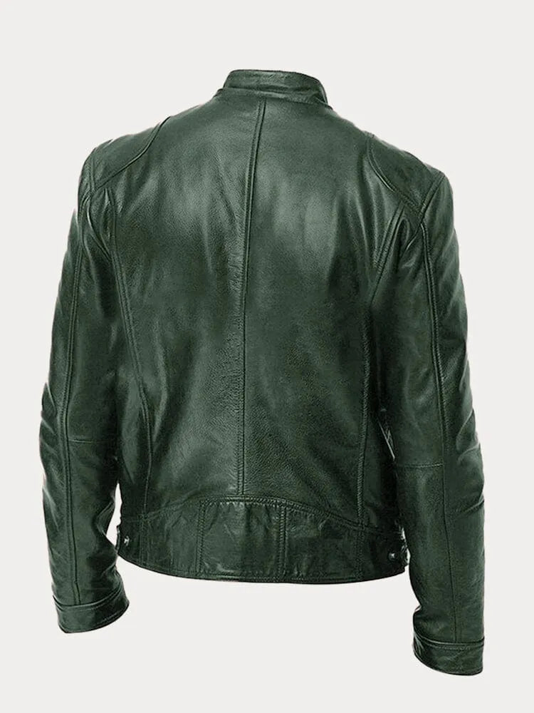 Gaspard™ - Casual Skórzana Kurtka