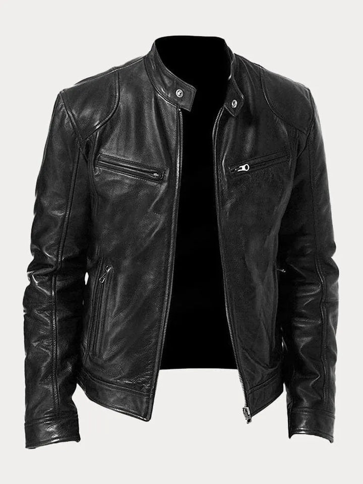 Gaspard™ - Casual Skórzana Kurtka