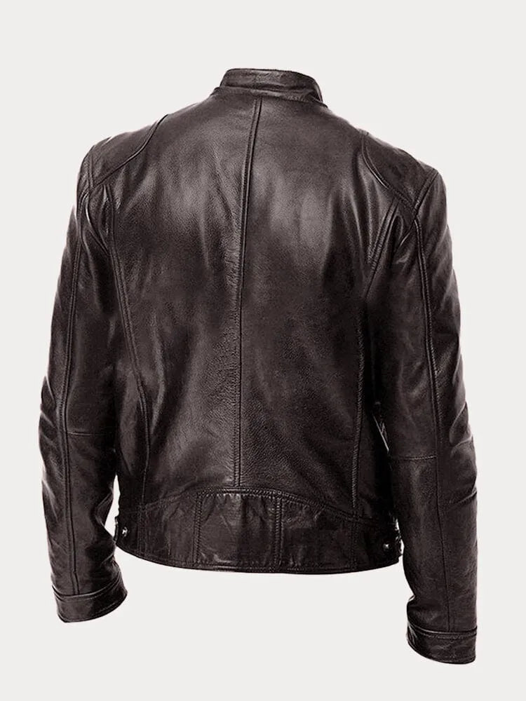 Gaspard™ - Casual Skórzana Kurtka