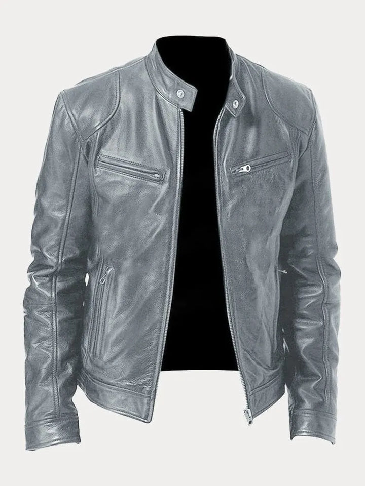 Gaspard™ - Casual Skórzana Kurtka