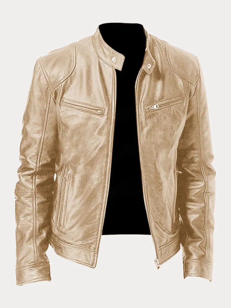 Gaspard™ - Casual Skórzana Kurtka