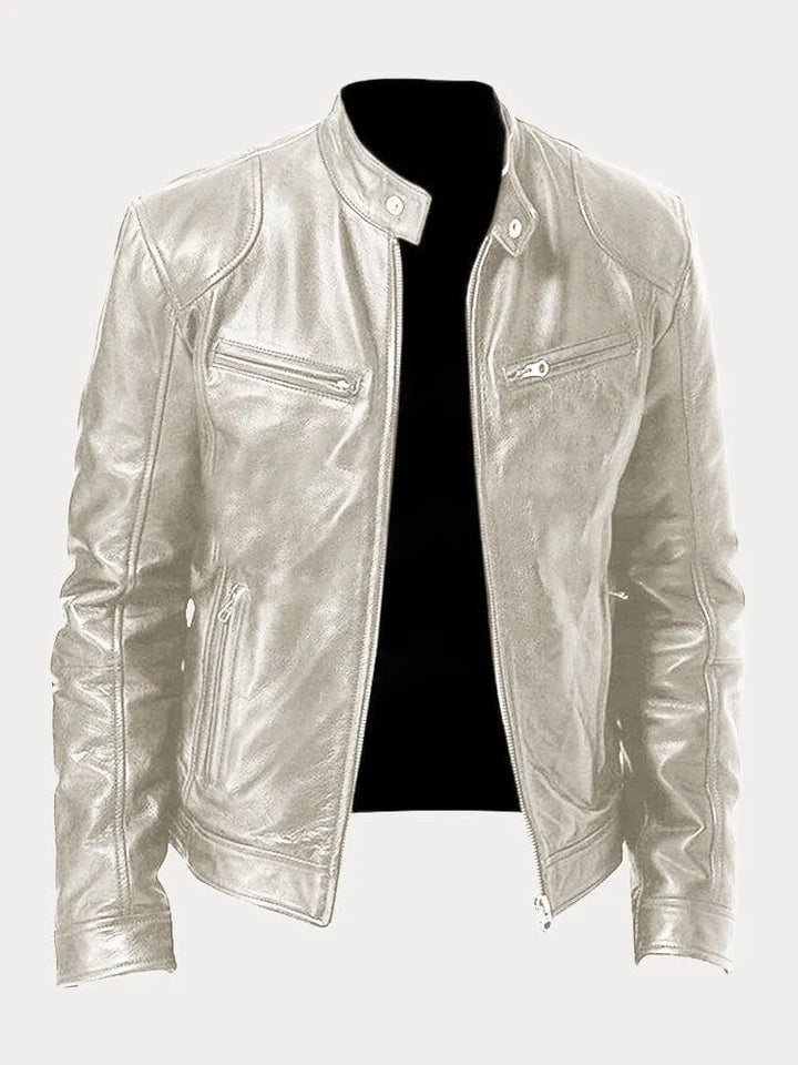 Gaspard™ - Casual Skórzana Kurtka