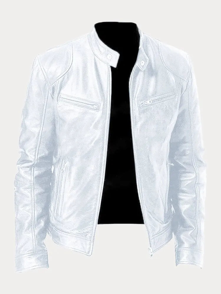 Gaspard™ - Casual Skórzana Kurtka