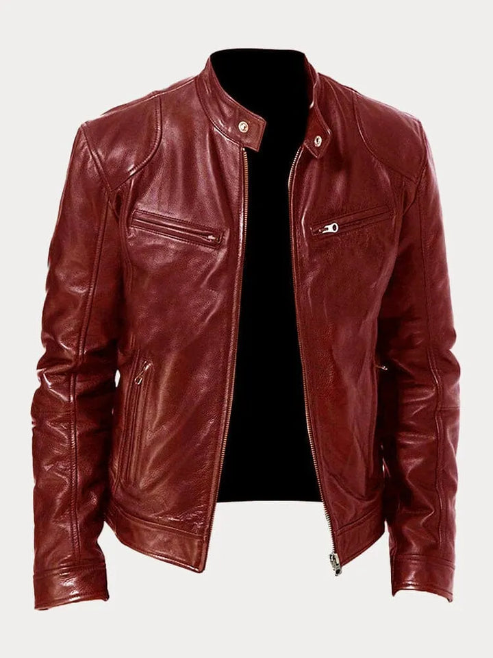 Gaspard™ - Casual Skórzana Kurtka