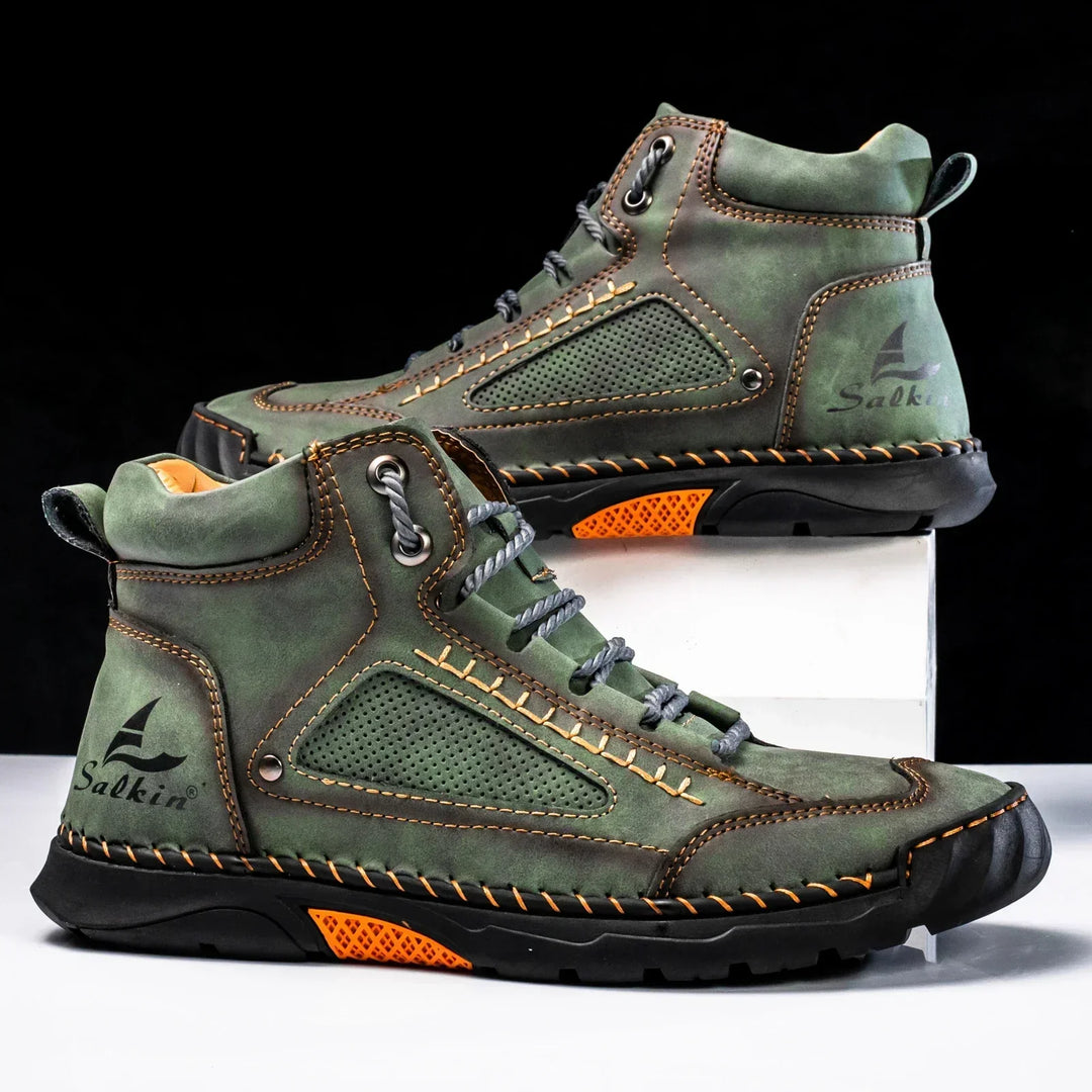 Sommerfeld™ | St. Moritz Skórzane Buty Wysokie