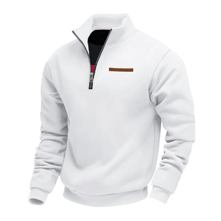 Rafael – Bluza Premium Half-Zip z miękkiego polaru
