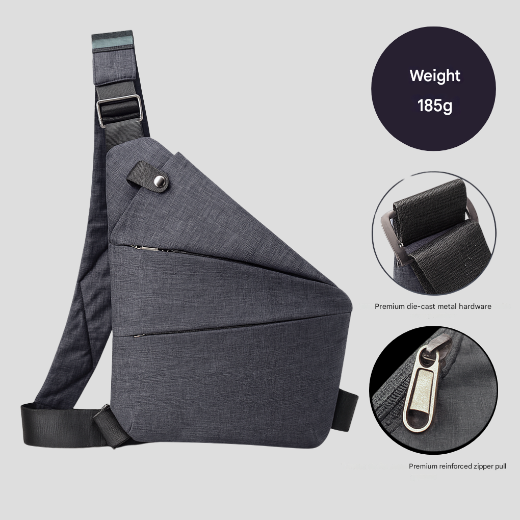 Damska antykradzieżowa podróżna torba crossbody