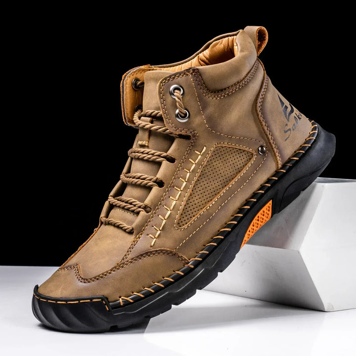 Sommerfeld™ | St. Moritz Skórzane Buty Wysokie