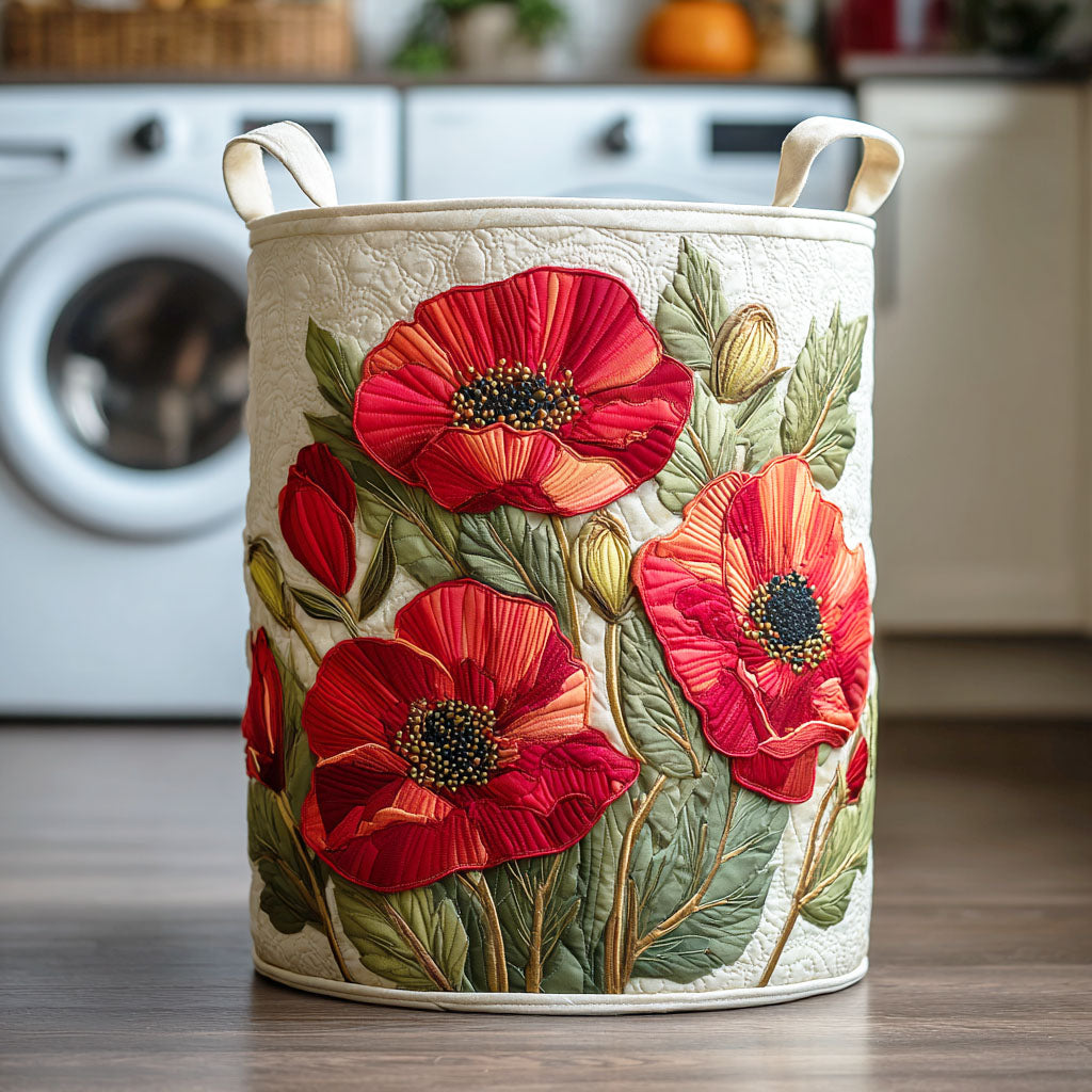 Rubí™ | Cesta Acolchada Amapolas
