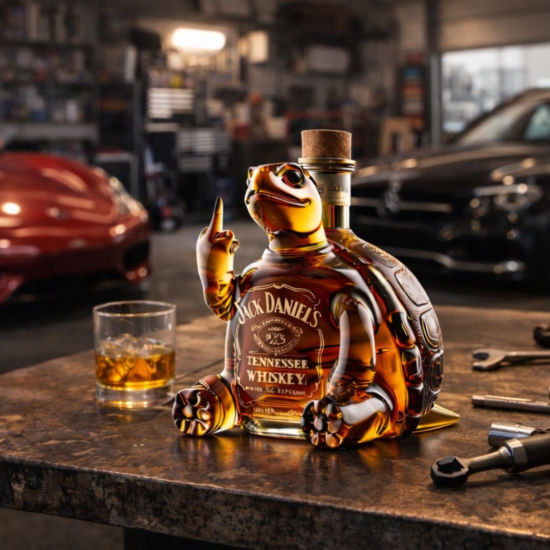 Butelka Whisky - Edycja Żółwia