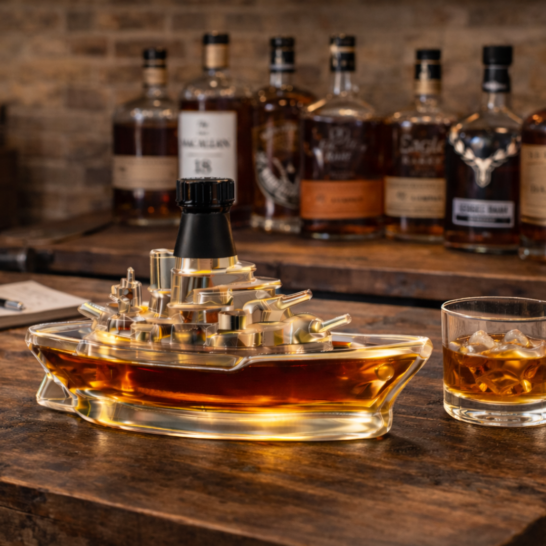 Butelka Whisky - Edycja Morska
