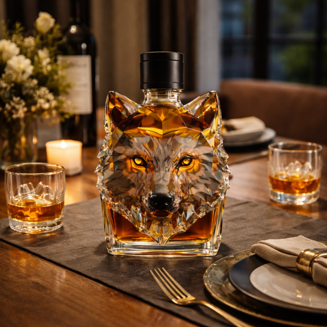 Butelka Whisky - Edycja Wilk