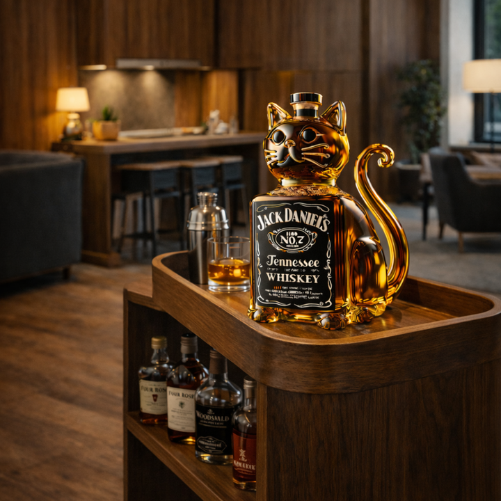 Butelka Whisky - Edycja Kocia