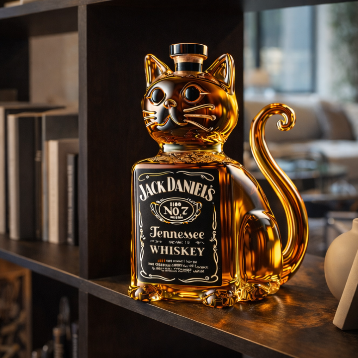 Butelka Whisky - Edycja Kocia