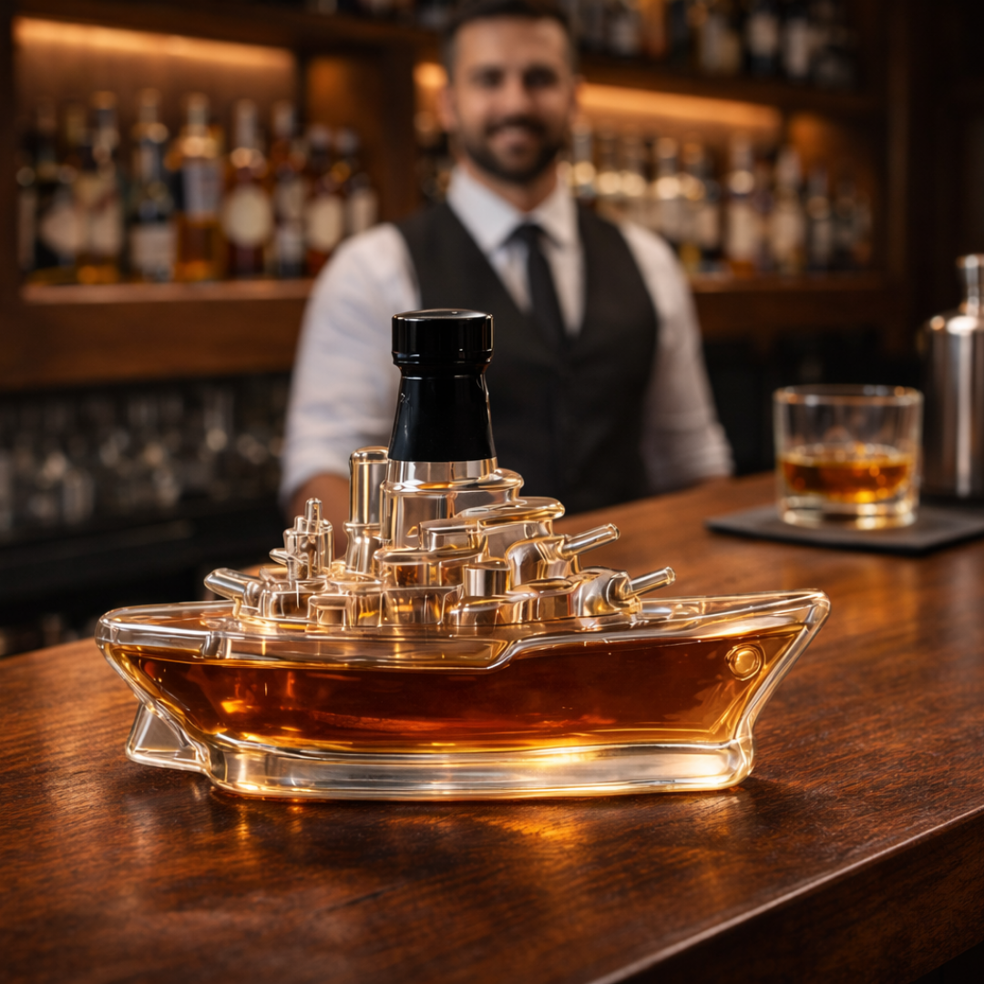 Butelka Whisky - Edycja Morska