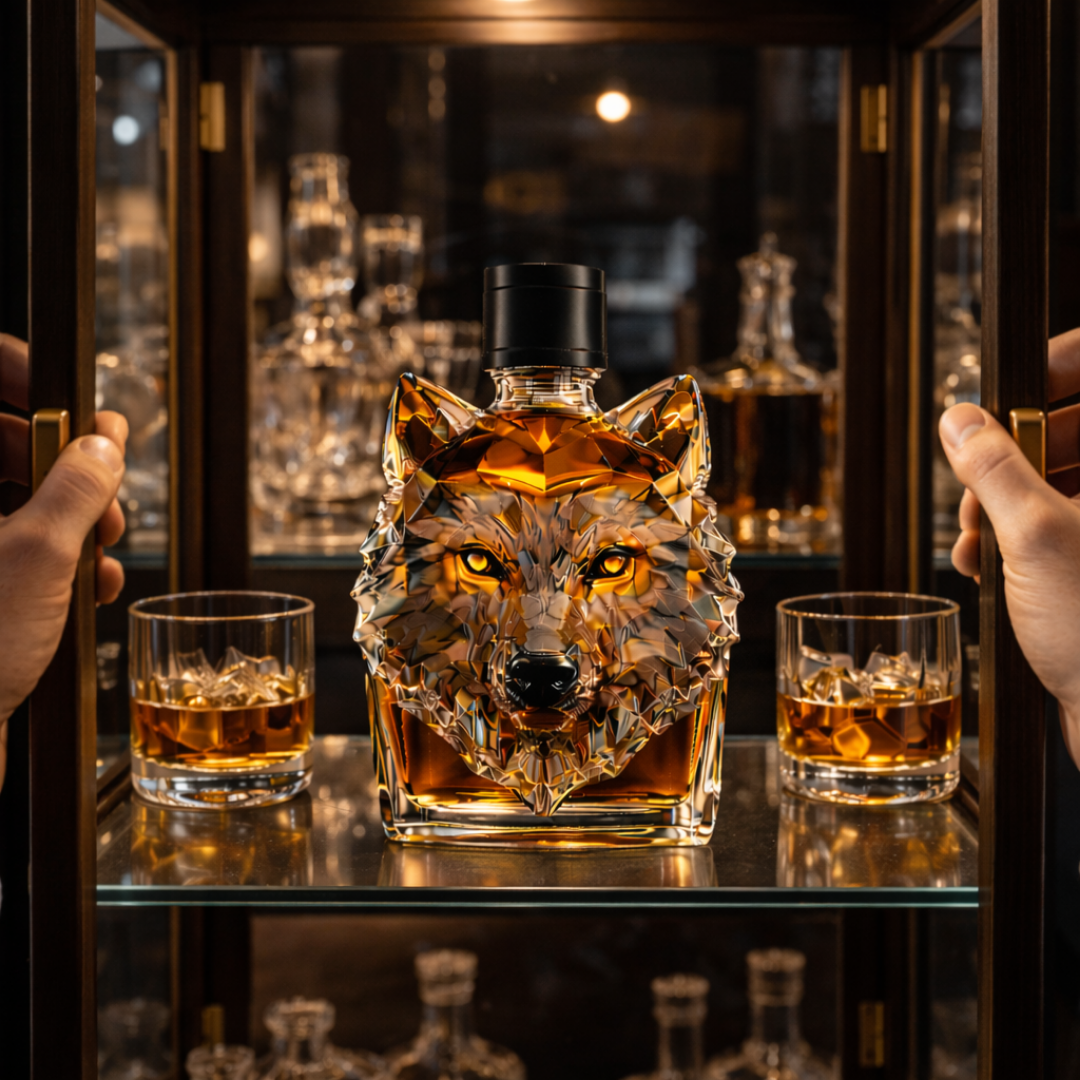 Butelka Whisky - Edycja Wilk