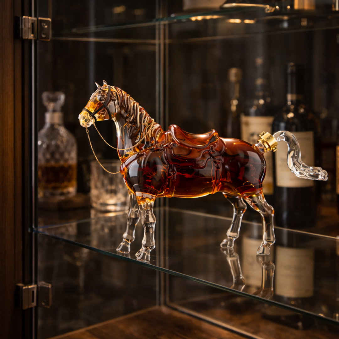 Butelka Whisky - Wydanie Jeździeckie