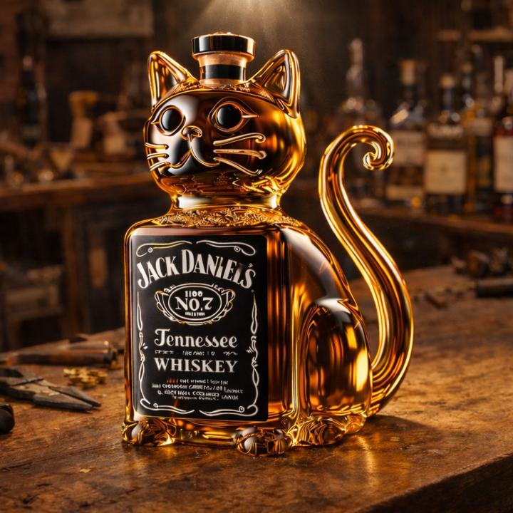 Butelka Whisky - Edycja Kocia