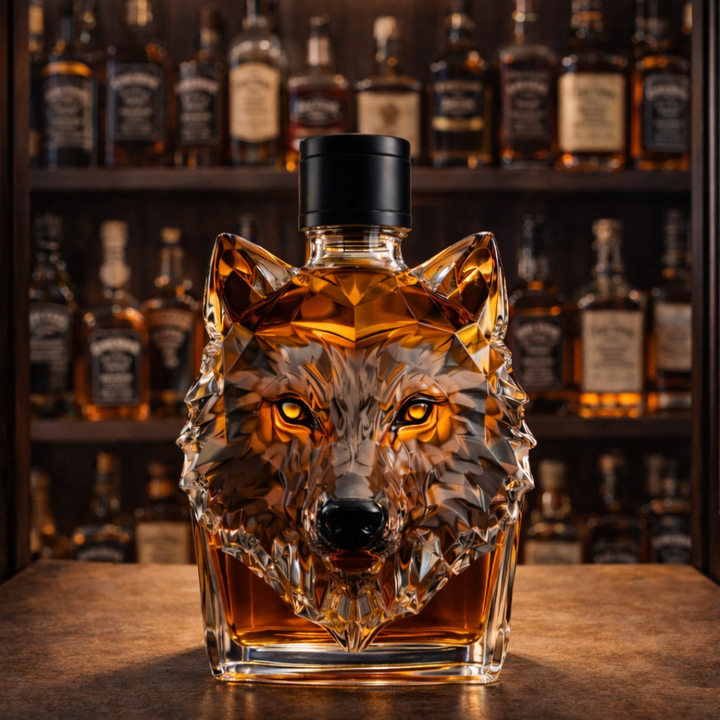 Butelka Whisky - Edycja Wilk