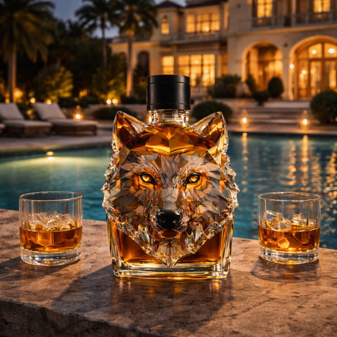 Butelka Whisky - Edycja Wilk