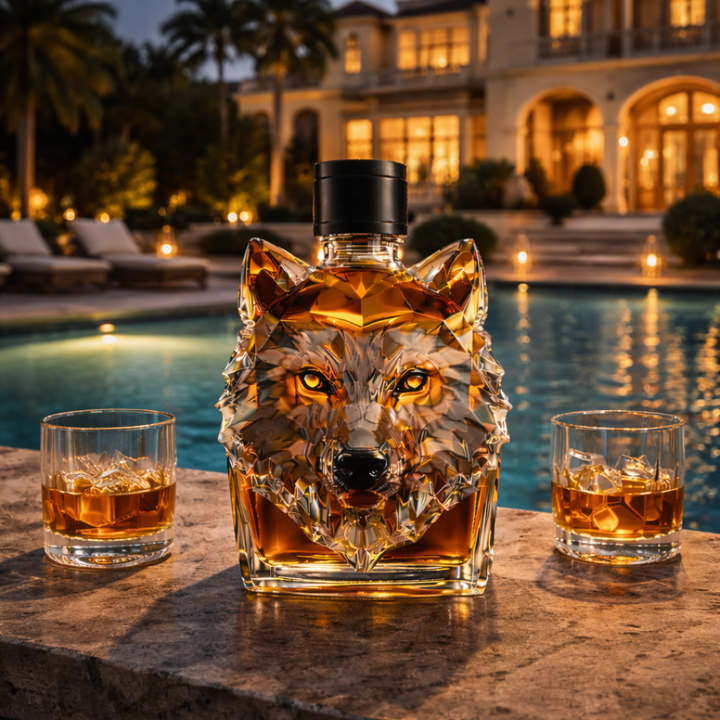 Butelka Whisky - Edycja Wilk