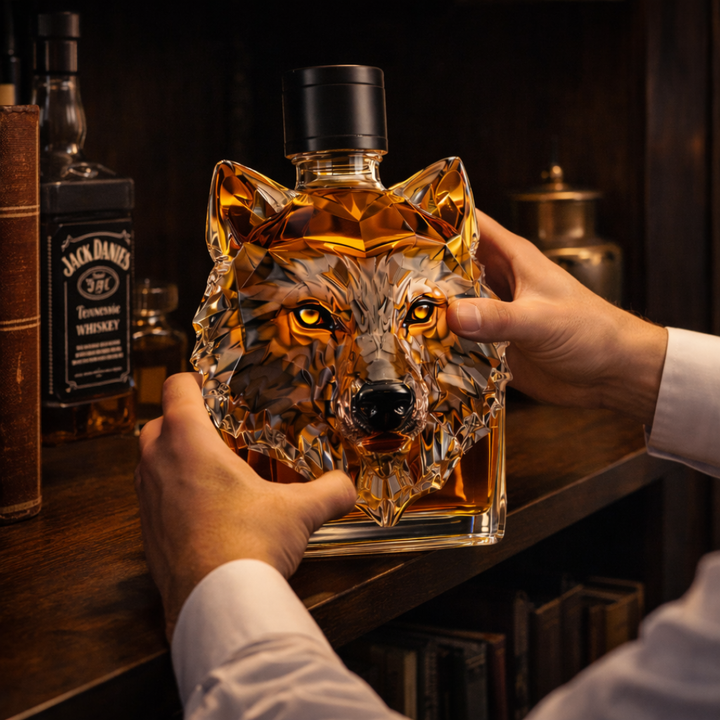 Butelka Whisky - Edycja Wilk