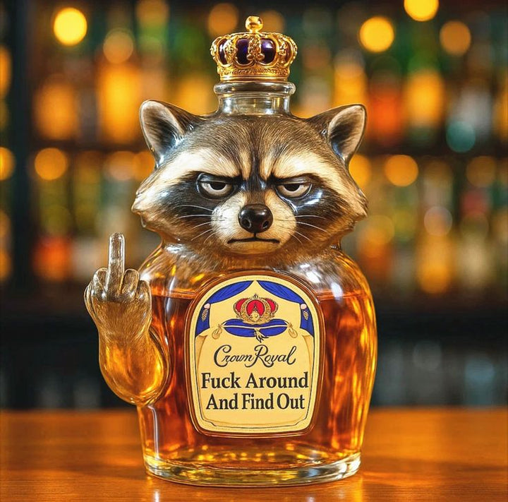 Butelka Whisky — Edycja Raccoon Rebel