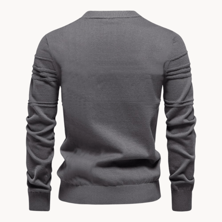 Gairos – Elegancki sweter w kratę