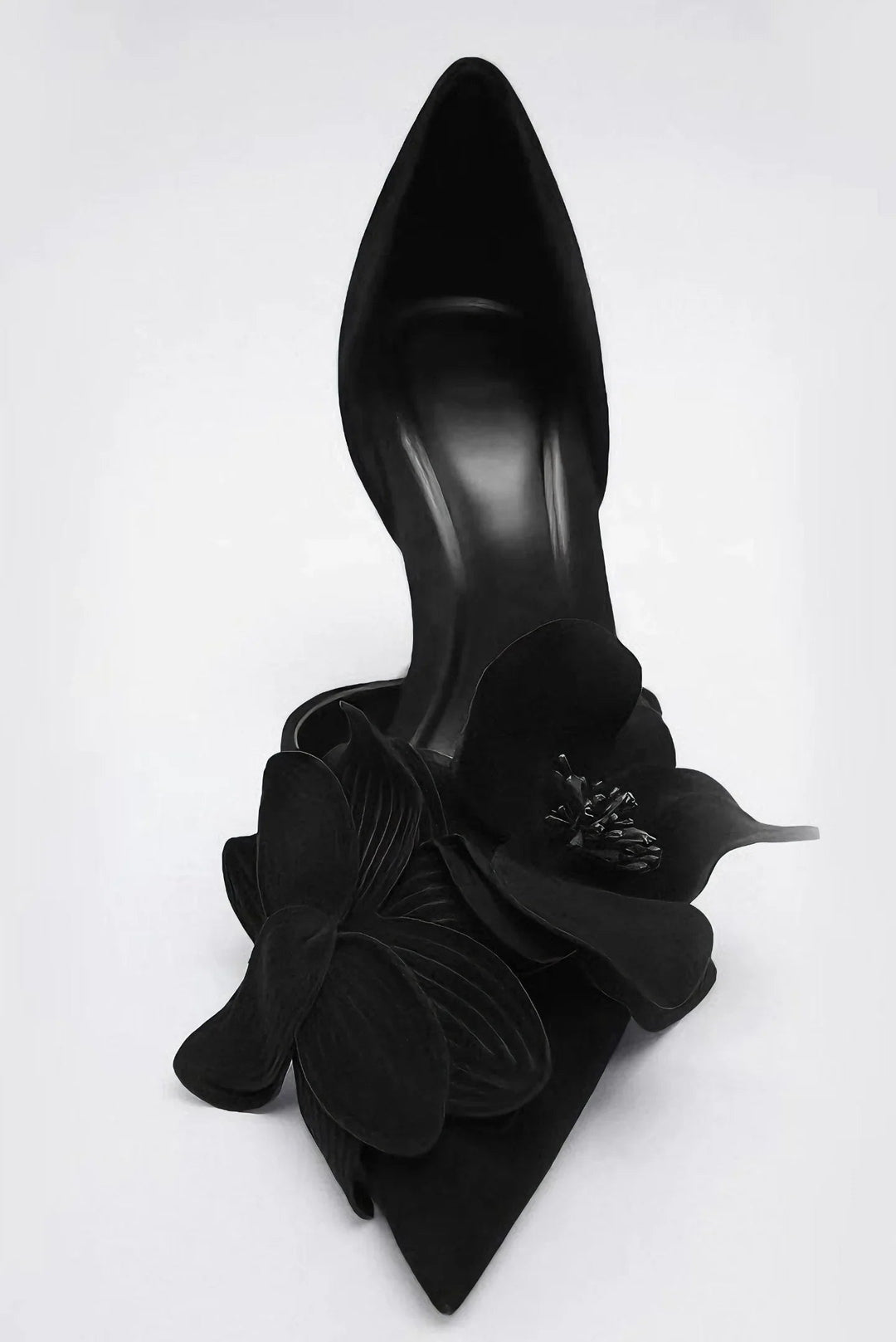 Kwiat popołudnia | Eleganckie buty na wysokim obcasie od projektanta