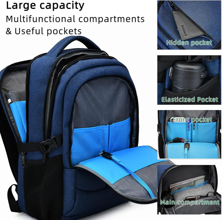 Damski elegancki plecak wodoodporny USB