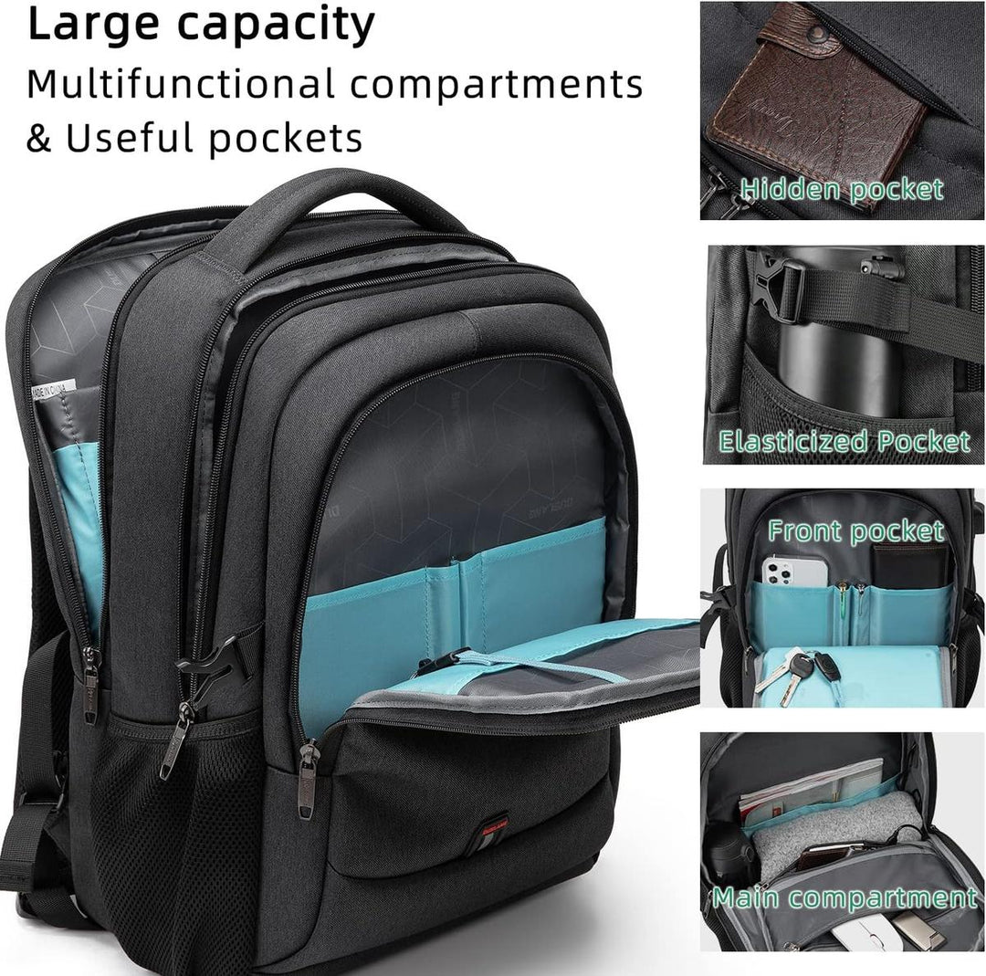 Damski elegancki plecak wodoodporny USB