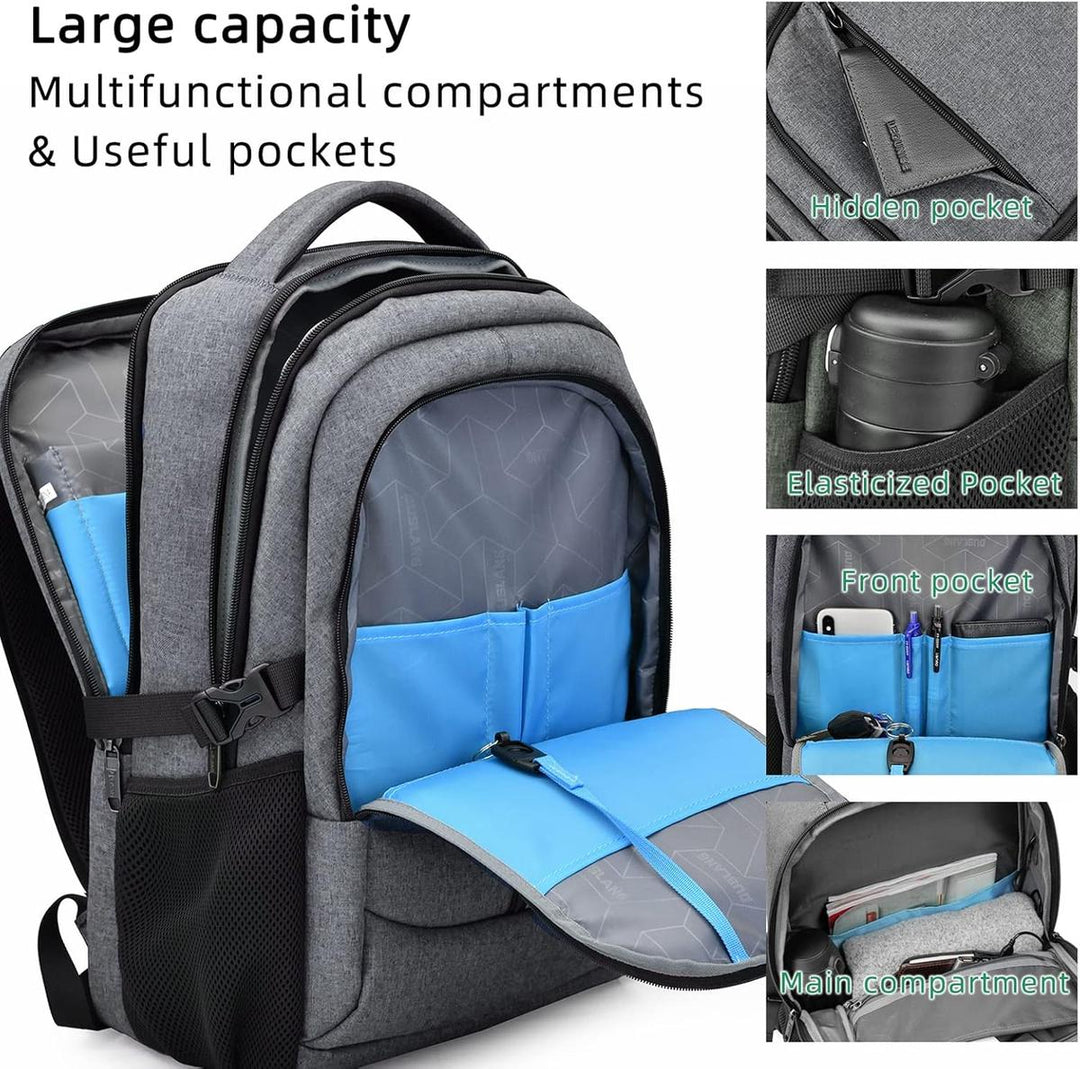 Damski elegancki plecak wodoodporny USB