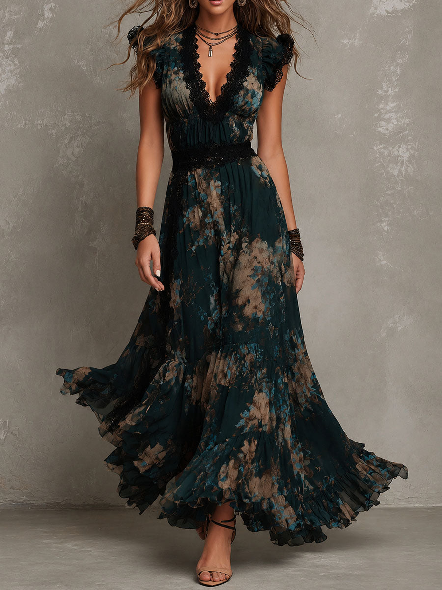 Gilena | Sukienka maxi