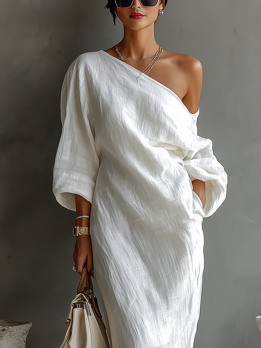 Nelka | Elegancka sukienka maxi